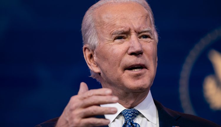 Joe Biden says Trump's Covid vaccine efforts lag far behind its own goals

