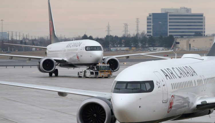 Air Canada Boeing 737 Max ferry flies over after engine problem

