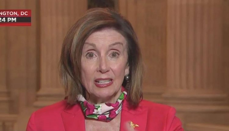 Pelosi calls Trump's bluff and says the house is ready to increase stimulus checks to $ 2,000


