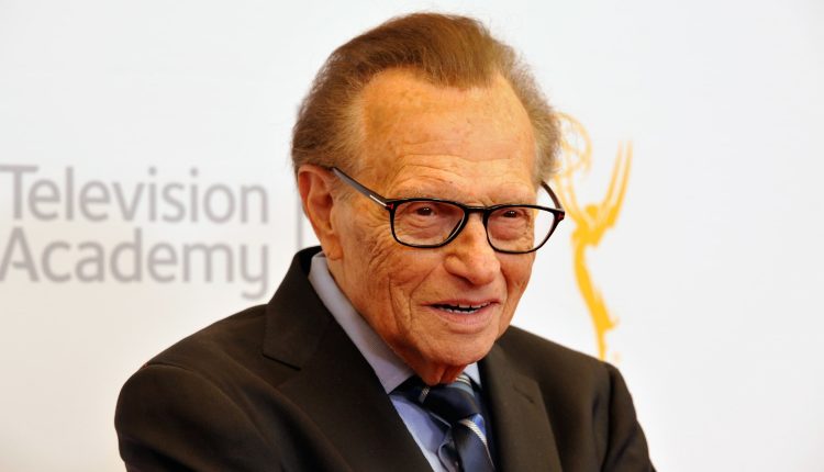 Award winning broadcaster Larry King has died at the age of 87


