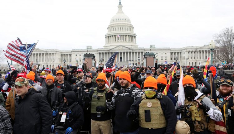 Two members of the Proud Boys were charged with conspiracy in rioting in the US Capitol

