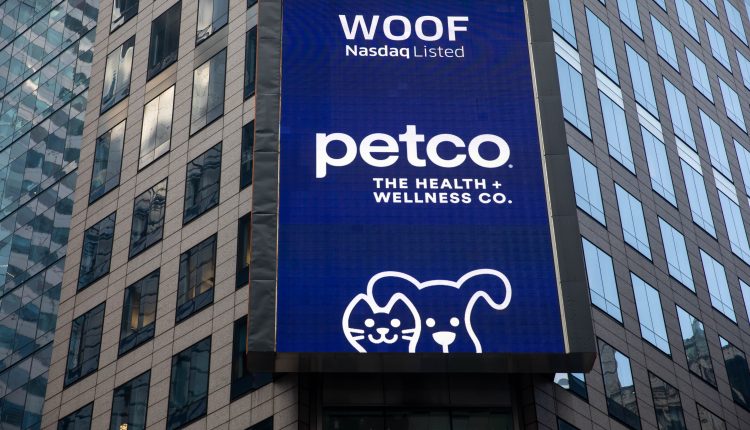 The Petco share gained 63% on the first day of trading

