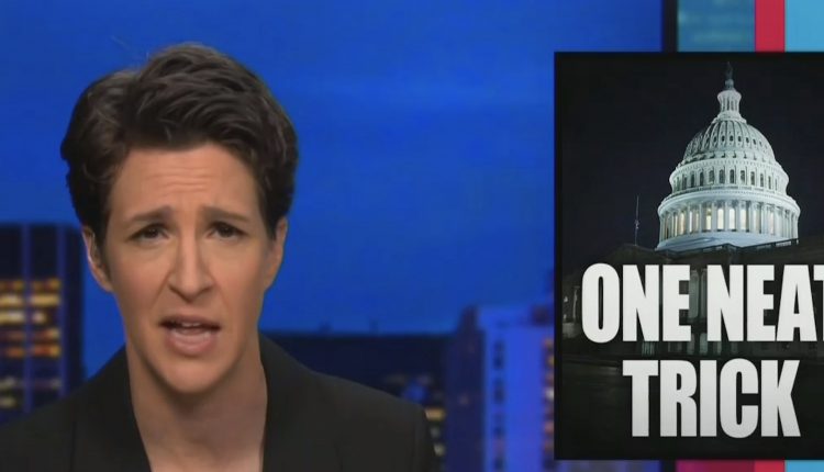 Rachel Maddow says it's time for Democrats to think about killing the filibuster

