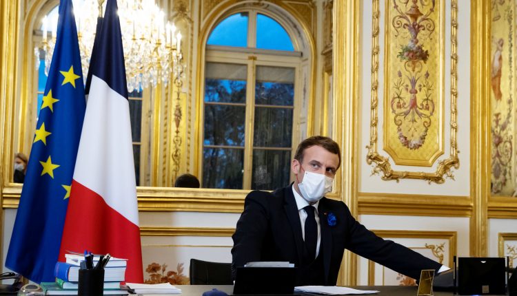 France's Macron is swimming to reach an Airbus-Boeing deal in consultation with Biden, a source said 

