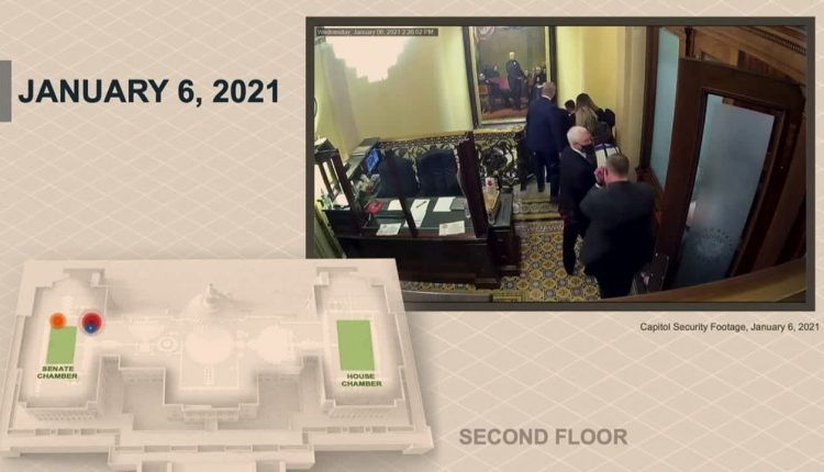 New video shows Capitol uprising, Romney and Pence evacuate

