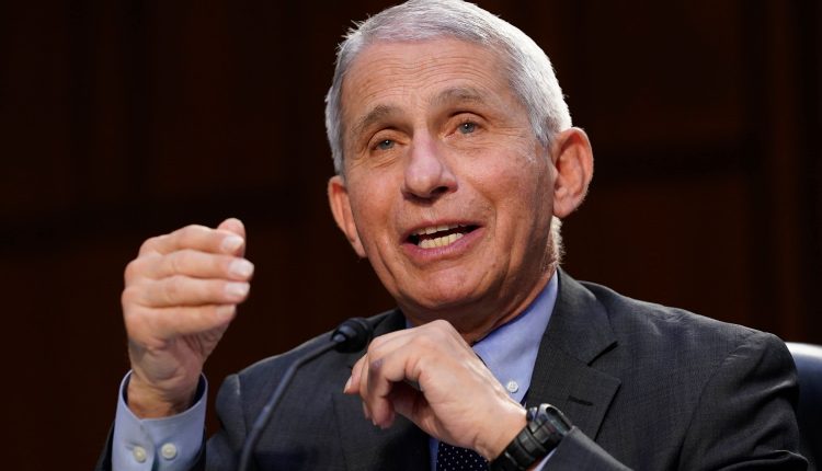 "I have a completely different opinion than you," Fauci told the GOP Senator in a fiery exchange about masks

