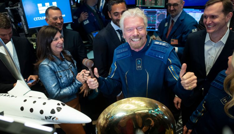Richard Branson sells over $ 150 million in Virgin Galactic shares


