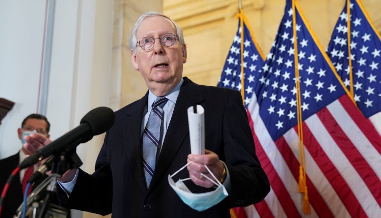 McConnell says GOP will oppose Biden's infrastructure plan

