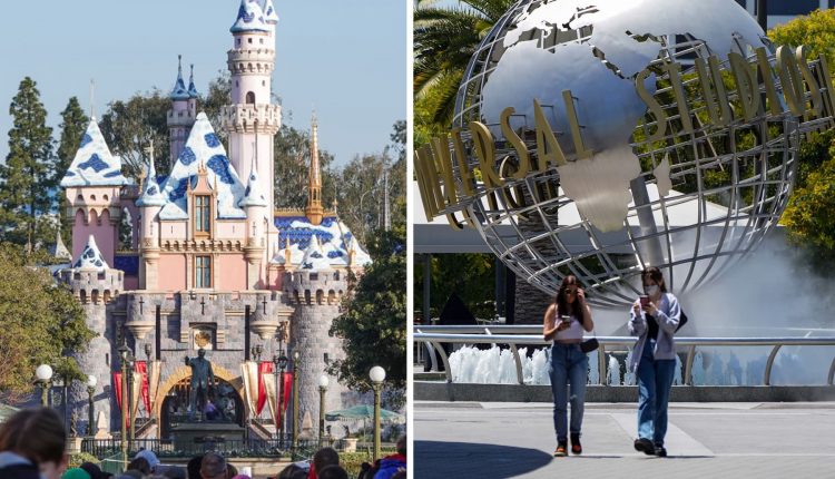 Universal Studios opens at Disneyland to boost business on Main Street

