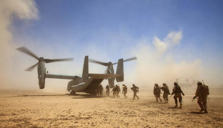 The US begins withdrawing Afghanistan, using military assets to protect troops

