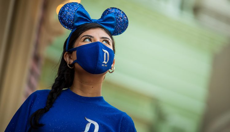 The reopening of Disneyland was celebrated with custom Mickey ears and masks

