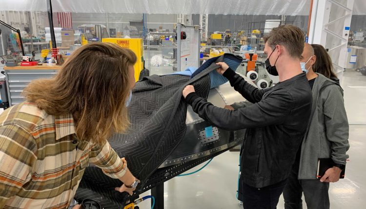 At the Astra missile factory while the company prepares to go public

