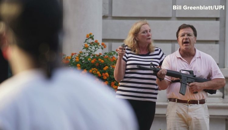 The husband of the infamous St. Louis Gun couple is running for a seat in the United States Senate

