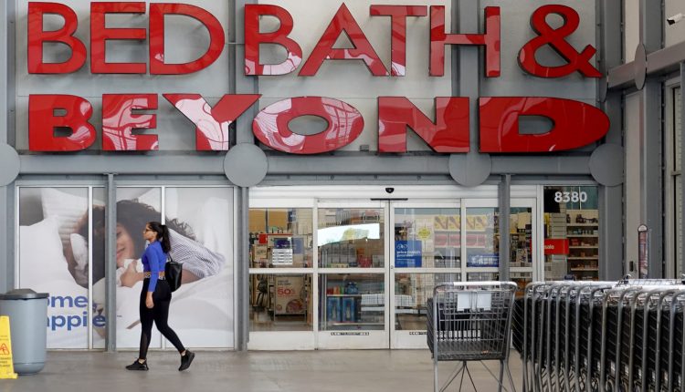 Bed Bath & Beyond announces store closures, layoffs and new financing to fix struggling business
