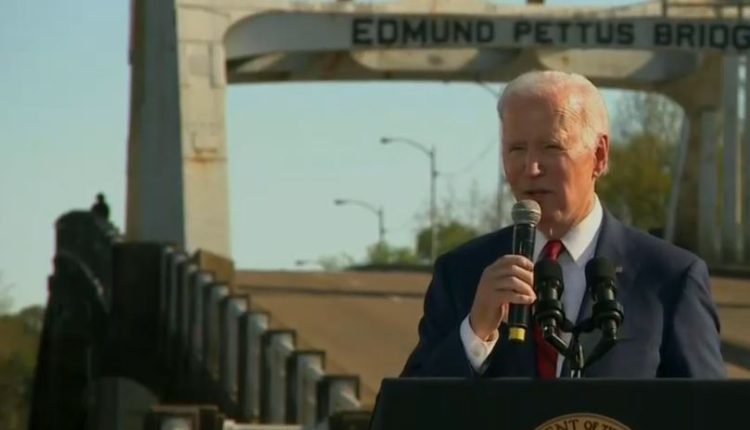 Biden calls on Republicans to censor history and truth

