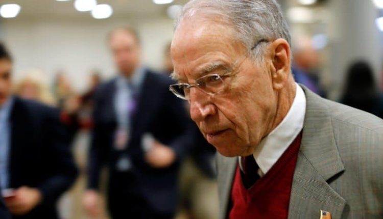 Chuck Grassley accused Joe Biden of bribery but admits he doesn't know if it's true

