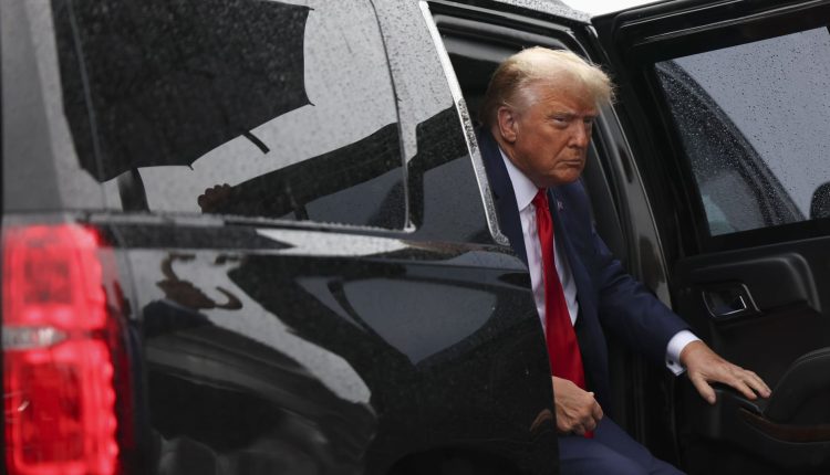 Trump protective order hearing set in election fraud case