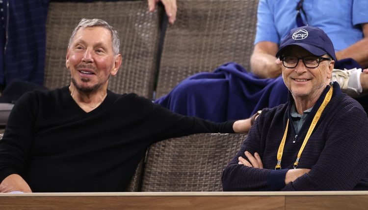 Oracle founder Larry Ellison makes first trip to Microsoft campus