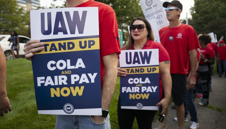 UAW strike expands to 38 more facilities at GM and Stellantis