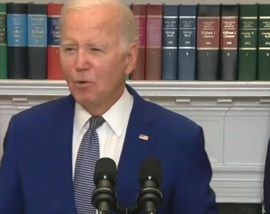 Biden is angry with House Republicans.