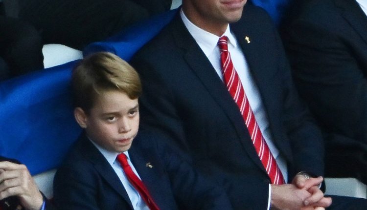 Prince George & Prince William Attend Rugby World Cup in France