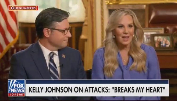 Speaker Mike Johnson with his wife Kelly