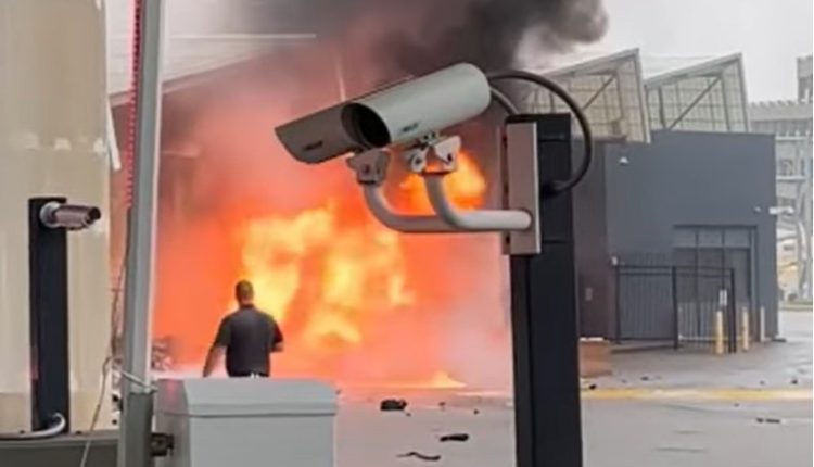 Rainbow Bridge explosion