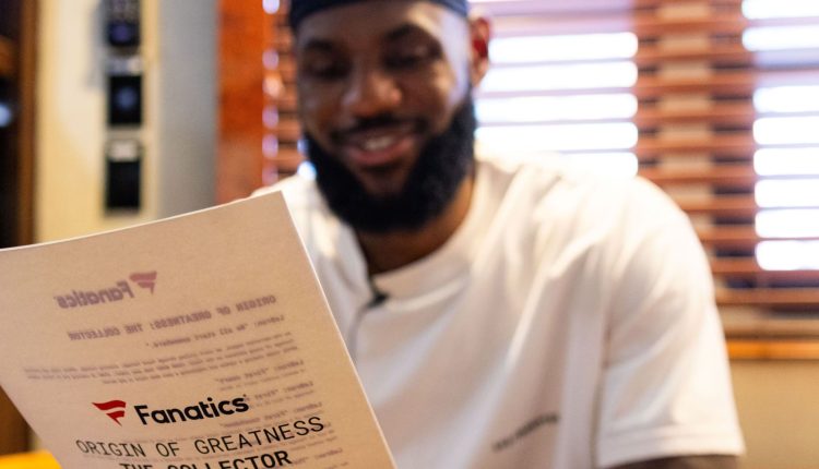 LeBron James signs Fanatics deal, leaves Upper Deck