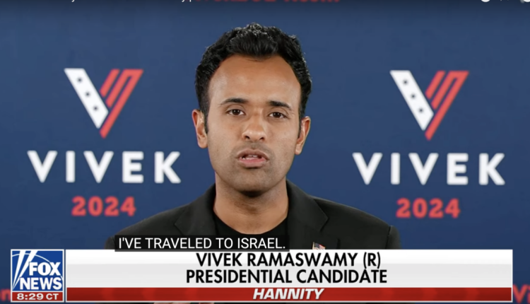 Vivek Ramaswamy, screen capture Fox News