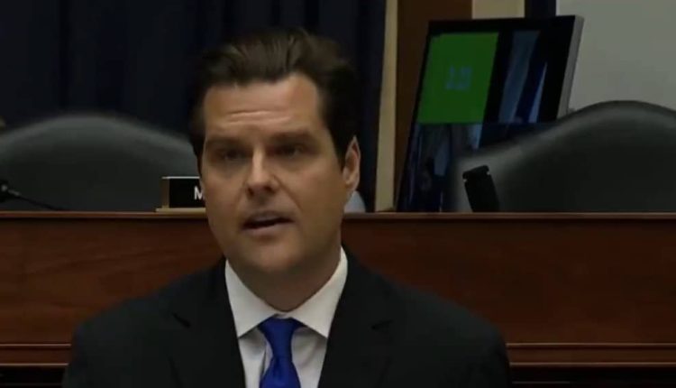 Gaetz fights with Sec. of Defense Austin