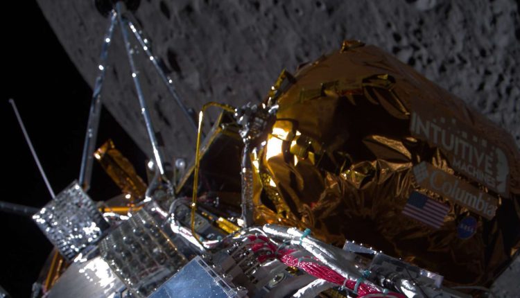 Intuitive Machines Odysseus lands on moon in historic NASA mission