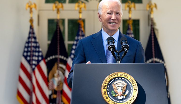 President Joe Biden announces new efforts by his Administration to crack down on junk fees, Wednesday, October 11, 2023, in the White House Rose Garden. (Official White House Photo by Oliver Contreras)