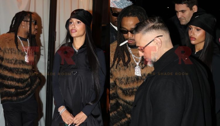 Quavo Pops Out In Paris With His Gymnast Boo Erica Fontaine