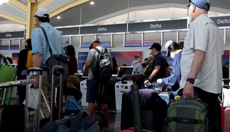 Delta cancels more flights and struggles to recover from Microsoft outage

