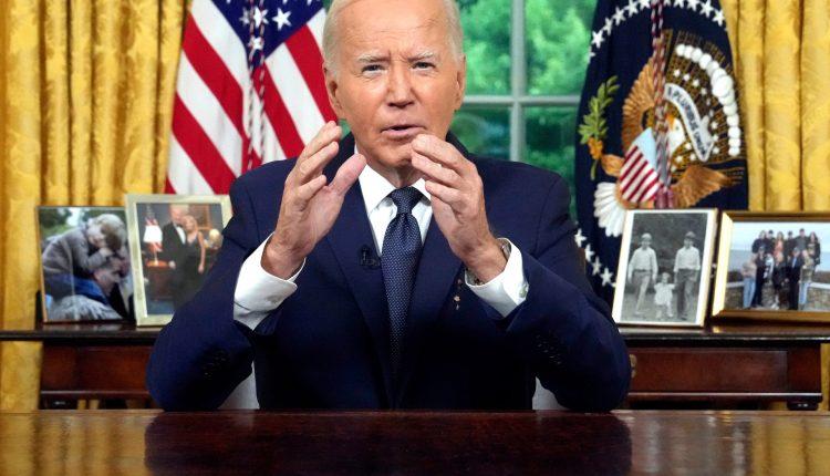 President Joe Biden Announces His Decision To Withdraw From The 2024 Presidential Race