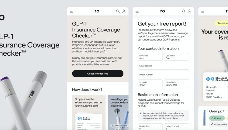 Ro introduces GLP-1 insurance coverage checker

