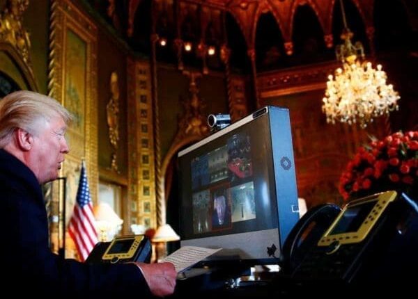 Kamala Harris' speech makes Trump laugh so much that he collapses on Fox

