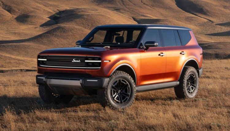 Volkswagen's Scout Motors presents its first electric cars and plans for plug-in hybrids

