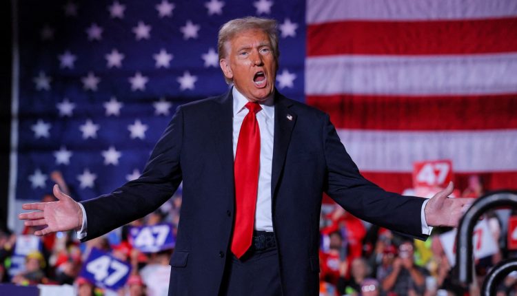 Trump's final campaign message was muted by distractions: separation

