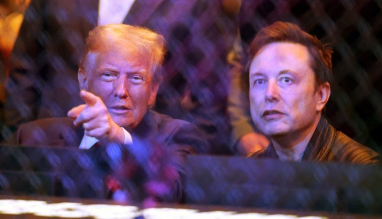 Trump attends SpaceX launch with Elon Musk

