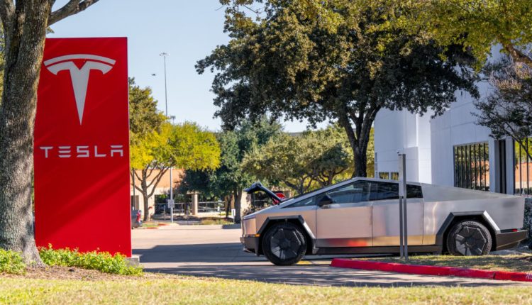 Tesla shares fall 8%, giving up some gains from the post-election rally

