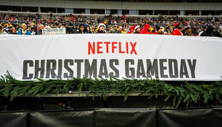 Netflix sets streaming record with NFL games on Christmas Day

