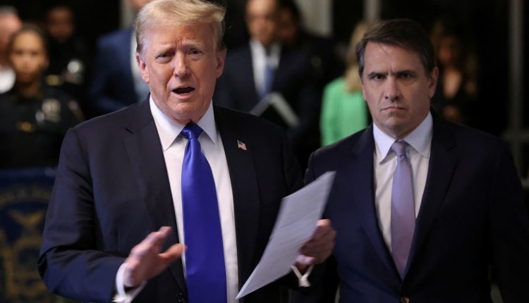 Supreme Court rejects Trump bid to delay hush money sentencing

