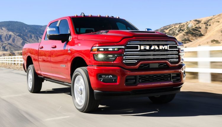 Stellantis introduces redesigned Ram heavy-duty trucks

