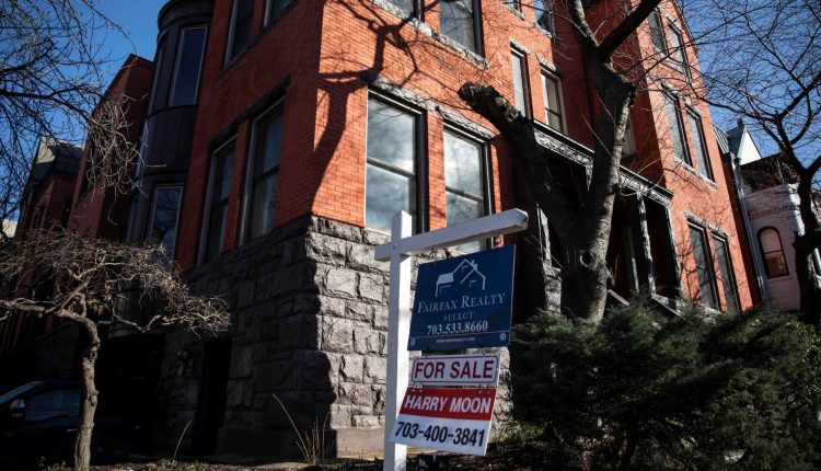 The Washington DC housing market shows risse in the middle of the state

