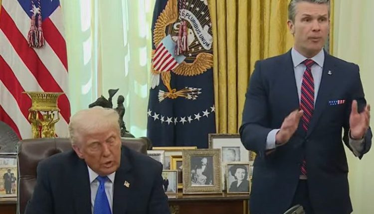 Trump and Pete Hegseth turn to Elon Musk Secret Briefing Leck

