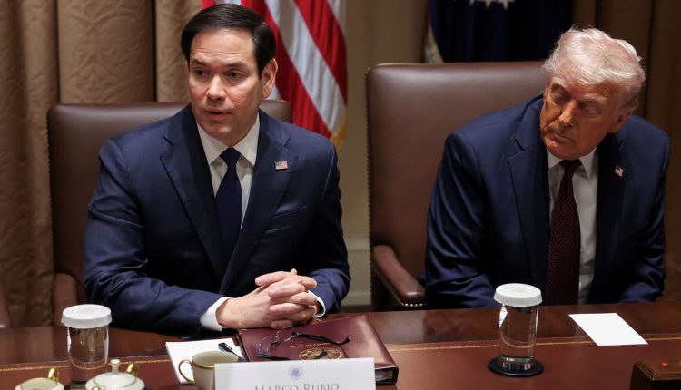 The draft of the Trump -Order would make extensive changes to the Foreign Ministry

