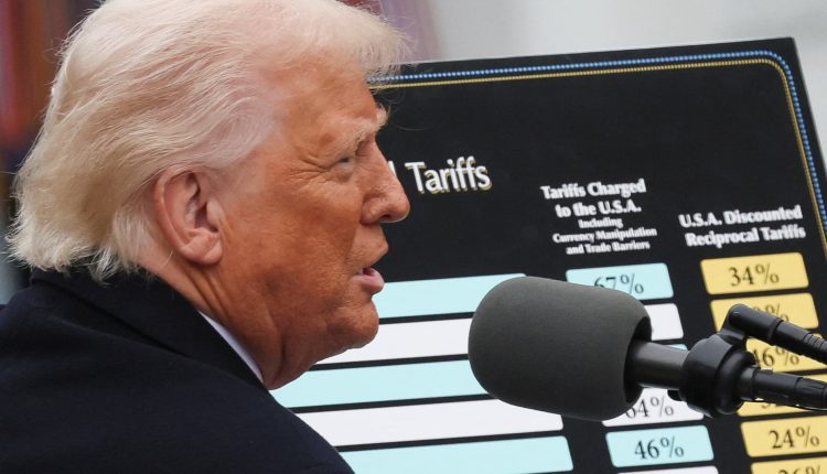 Trump's list of countries that are exposed to mutual tariffs


