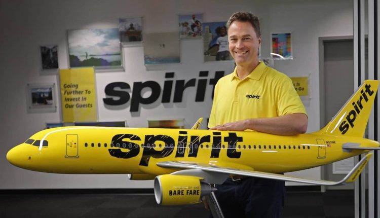 CEO of Spirit Airlines, Ted Christie

