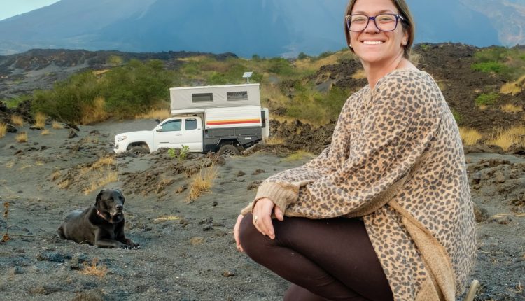 The 36-year-old travels the world in a Toyota Tacoma: her No. 1 to take away

